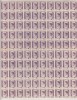 ROMANIA 1945/47 LP 187 REGELE MIHAI I UZUALE HARTIE ALBA VALOAREA 2 LEI VIOLET COALA 100 TIMBRE STARE MNH, Nestampilat