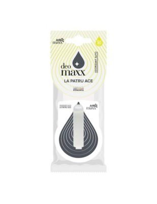 Odorizant auto cu lichid, AirMaxx, DeoMaxx, La Patru Ace, 5ml foto