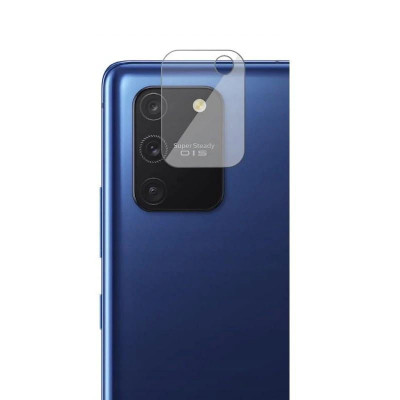 Folie de sticla pentru protectie camera, compatibila cu Samsung Galaxy S10 Lite foto