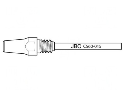 Tip for Desoldering Irons 5.2x3mm Longlife foto