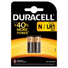 Baterie alcalina lr1 blister 2 buc duracell