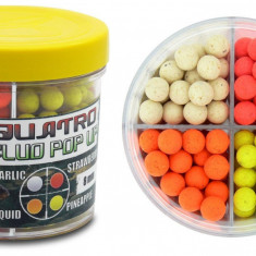 Haldorado - Quatro Fluo Pop Up Boilies 8mm 50g