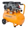 Compresor aer Stager Air 27DS50, 50L, 8 bar, 270L/min, silentios, monofazat, direct