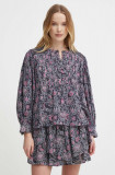 Pepe Jeans bluza DOTTIE femei, culoarea gri, modelator, PL304823