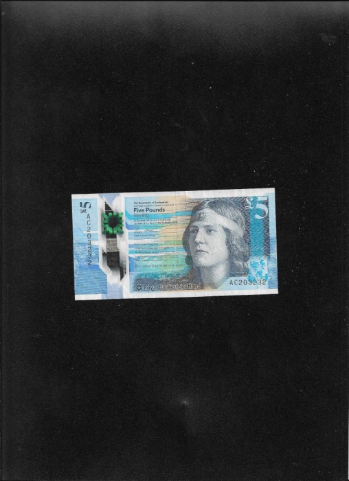 Scotia The Royal Bank of Scotland 5 pounds seria203232