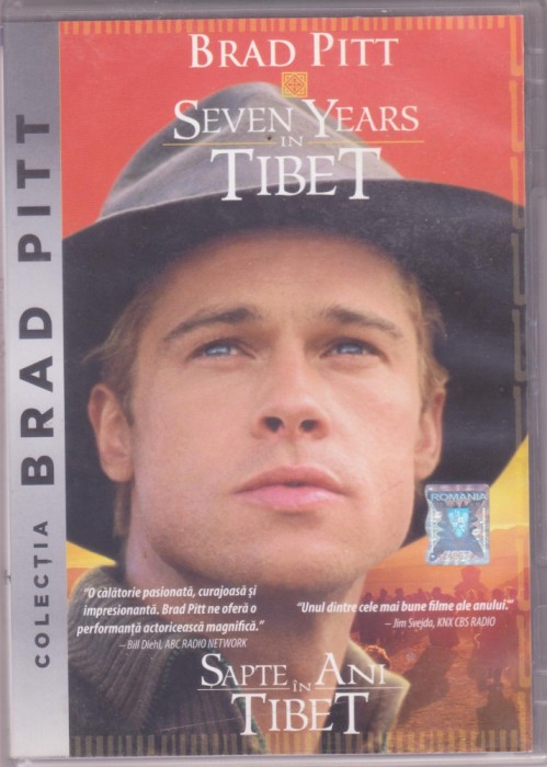 DVD: &rdquo;Șapte ani &icirc;n Tibet&rdquo;.