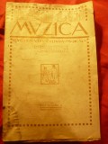 Revista Muzica -sept.1922 an4-nr5 ,15pag ,Coperta 2 semnata Poitevin-Skeletti