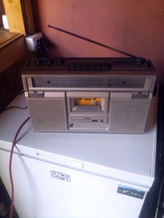 Radio Casetofon Recorder Saba 402 An 1980