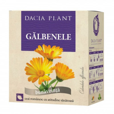 Ceai Galbenele Dacia Plant 50gr foto