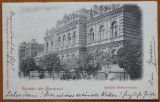 Carte postala clasica , Bucuresti , Spitalui Brancovenesc , 1901, Circulata, Printata