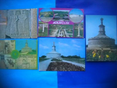 HOPCT LOT NR 805 ADAMCLISI -CT-5 CARTI POSTALE-RSR-NECIRCULATE foto