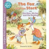 Fox and the Stork and the Man, His Son and the Donkey