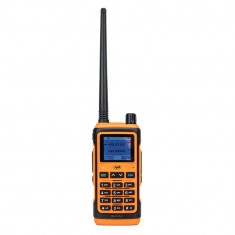 Statie radio portabila VHF/UHF PNI P17UV-S, dual band 144-146MHz si 430-440MHz, 999CH, 1500mAh, Scan, Dual Watch, Roger Beep, functie Radio FM si lant