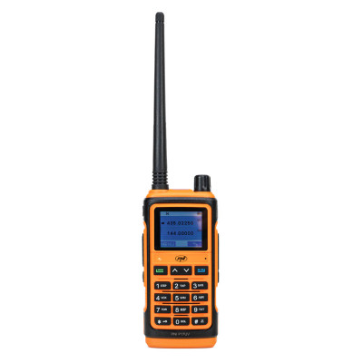 Statie radio portabila VHF/UHF PNI P17UV-S, dual band 144-146MHz si 430-440MHz, 999CH, 1500mAh, Scan, Dual Watch, Roger Beep, functie Radio FM si lant foto