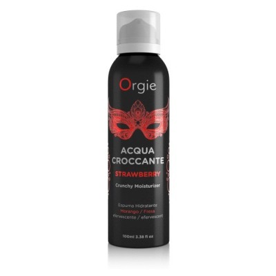 Masaj - Orgie Acqua Croccante Capsuni Spuma Hidratanta cu Efect Crocant foto
