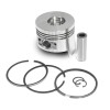 Kit Piston Motocultor/Generator Diesel 178F, 78mm (7CP) Ruris - Piston, Segmenți, Bolt, Siguranțe