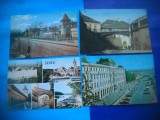 HOPCT LOT 2144 SIBIU -4 CARTI POSTALE-CIRCULATE