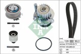 INA 530 0201 32 Set pompa apa + curea dintata