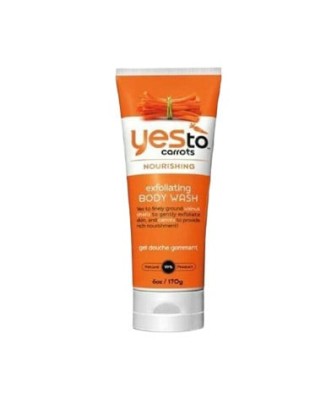 Gel de Dus Exfoliant Yes To Carrots Nourishing, 170g foto