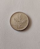 Italia - 20 lire (1981) - monedă s336, Europa