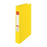 Caiet mecanic Esselte Standard VIVIDA A4 mecanism 4RR inel 25 mm galben
