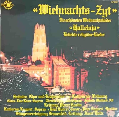 Disc vinil, LP. Wiehnachts-Zyt (Die Sch&amp;ouml;nsten Weihnachtslieder Halleluja Beliebte Religi&amp;ouml;se Lieder)-COLEC-242146 foto