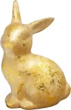 Iepuras decorativ auriu de Paste MagicHome, 4,2x5,5x8,2 cm