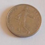Franta 1/2 franc 1965