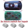 Set 3 Microcontact Cheie BMW Smart