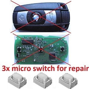 Set 3 Microcontact Cheie BMW Smart foto