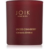 JOIK Organic Home &amp; Spa Spiced Cranberry lum&acirc;nare parfumată 150 g