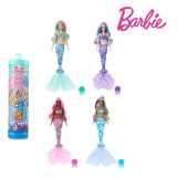 Păpușă Mattel Barbie Color Reveal, Sirenă, Schimbare Culoare, Multicolor