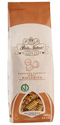 Fusilli cu Naut Fara Gluten Bio 250 grame Pasta Natura foto