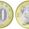 China 2022 - 10 yuan, tigru, UNC