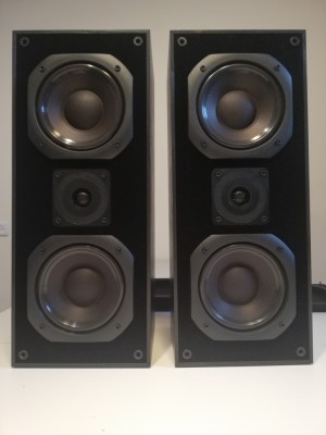Set Boxe ELAC model ELX 8080 - made in RFG/Vintage/Impecabil foto
