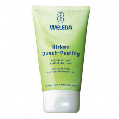 Lotiune de Dus, Weleda, Birke, Efect Exfoliant pentru Piele Neteda, 150ml