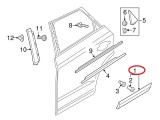 Bandou usa spate AUDI Q3 (8U), 06.2011-02.2015, partea stanga, grunduit, gri; usa spate,