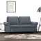 vidaXL Canapea cu 2 locuri, gri &icirc;nchis, 120 cm, catifea 359520