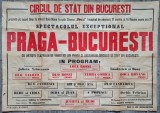 Afis Circul de Stat din Bucuresti, spectacol exceptional in Baia Mare 1958