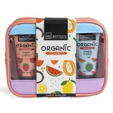 Set 3 produse de ingrijire corporala Organic, IDC Institute 44046, 150 ml