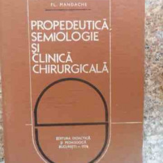 Propedeutica Semiologie Si Clinica Chirurgicala - Fl. Mandache ,533062
