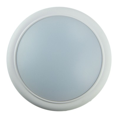 Aplica LED aparenta Hepol 15W 1200lm rotunda lumina rece 6500 K, IP44, moderna foto