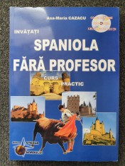 INVATATI SPANIOLA FARA PROFESOR CURS PRACTIC - Cazacu (contine CD) foto