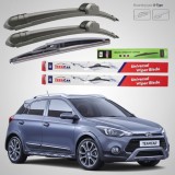 Cumpara ieftin Ștergătoare Hyundai i20 Active (2016&ndash;2018) Flat | Set Complet &ndash; TeamCar&reg;