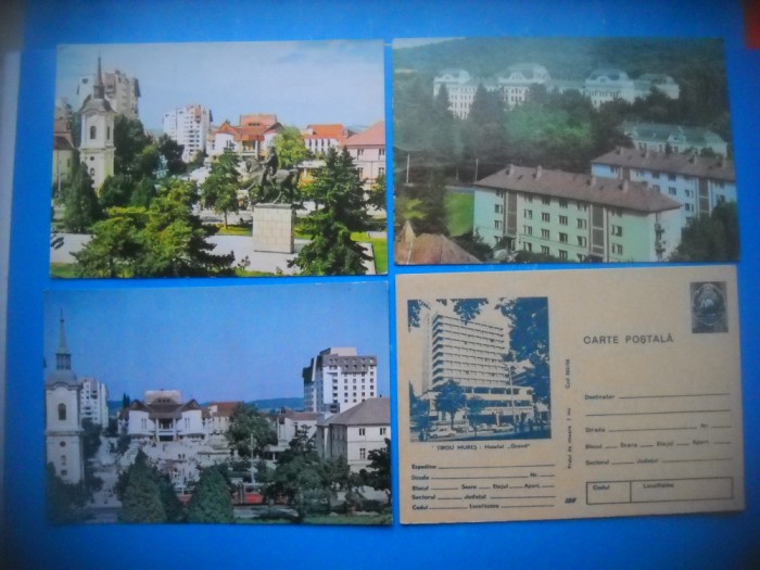 HOPCT LOT 3714 -4 CARTI POSTALE-TARGU MURES -NECIRCULATE