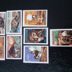 Libia-Fauna-serie completa -nestampilate MNH