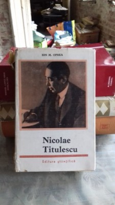 NICOLAE TITULESCU - ION M. OPREA foto