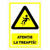 Semn pentru atentie la treapta