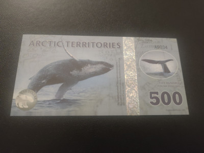 Teritoriile Arctice 500 Polar Dollars 2017 foto