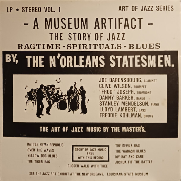 Vinil The N&#039;Orleans Statesman &lrm; The Story Of Jazz - Ragtime NOU -SIGILAT - (M)
